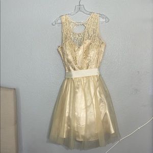 Champagne dress